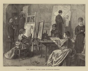 Tile Painting in the South Kensington Museum